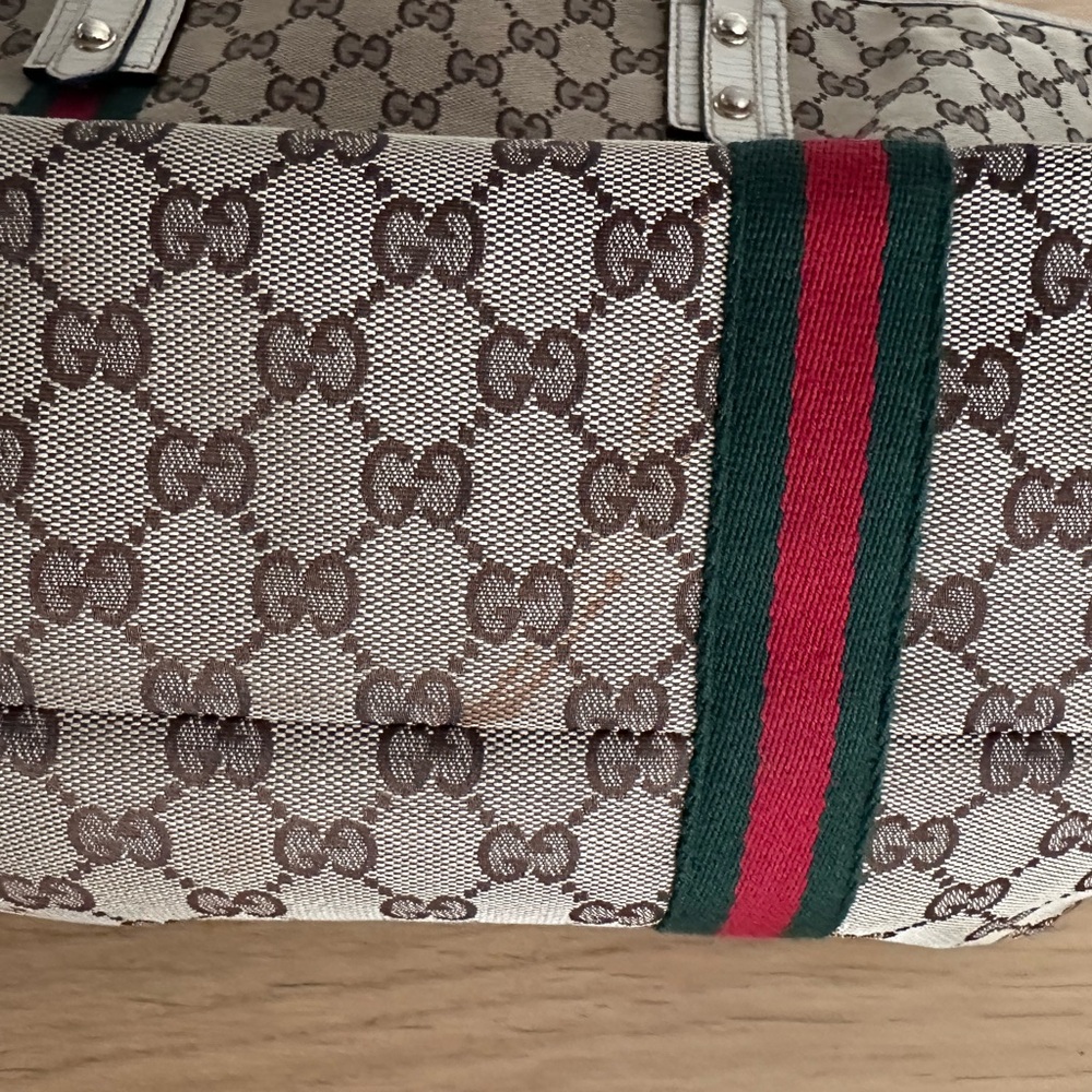 Gucci Cherry line Open Tote Bag - Picture 3 of 16